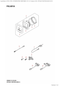 601A - Opt:multi  Function  Gauge  (1)  (E11) (601A - : multi Function Gauge (1) (E11))