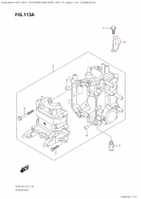 113A - Cylinder Block (113A -  )