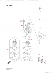 160E - Water Pump (Df15Ar:p01) (160E -   (Df15Ar: p01))