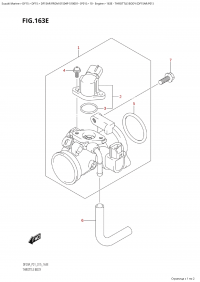 163E - Throttle Body (Df15Ar:p01) (163E -   (Df15Ar: p01))