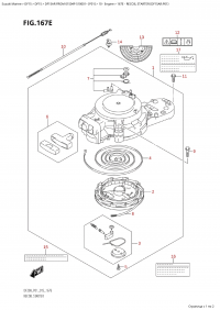 167E - Recoil Starter (Df15Ar:p01) (167E -   (Df15Ar: p01))