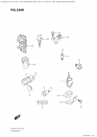 334D - Sensor / Switch (Df15A:p01) (334D -    (Df15A: p01))