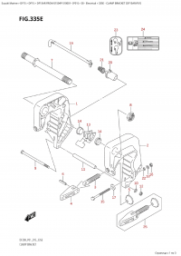 335E - Clamp Bracket (Df15Ar:p01) (335E -   (Df15Ar: p01))