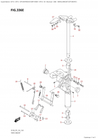 336E - Swivel Bracket (Df15Ar:p01) (336E -   (Df15Ar: p01))