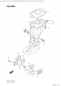 405A - Drive Shaft Housing (405A -   )