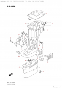 405A - Drive Shaft Housing (405A -   )