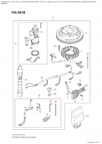 561B  -  Opt:starting  Motor  (Manual  Starter)  (Df15A:p01:M- (561B - :  ( ) (Df15A: p01: M-)