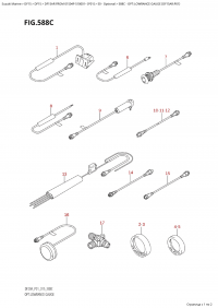 588C - Opt:lowrance Gauge (Df15Ar:p01) (588C - :  Lowrance (Df15Ar: p01))