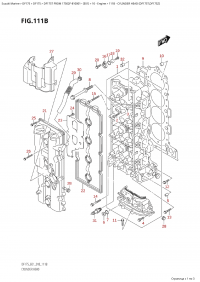 111B - Cylinder Head (Df175T,Df175Z) (111B -    (Df175T, Df175Z))