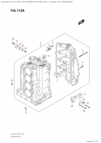 113A - Cylinder Block (113A -  )