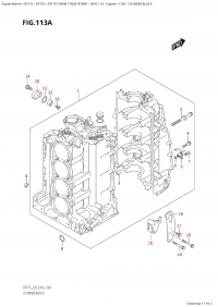 113A - Cylinder Block (113A -  )