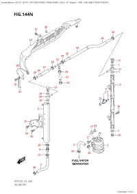 144N - Fuel Injector (Df175Z:e01) (144N -   (Df175Z: e01))