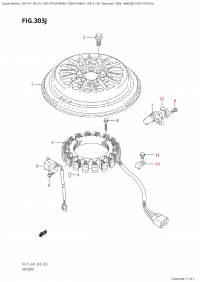 303J - Magneto (Df175T:e01) (303J -  (Df175T: e01))