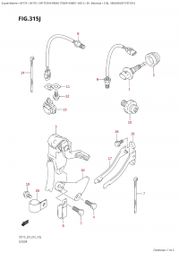 315J - Sensor (Df175T:e01) (315J -  (Df175T: e01))