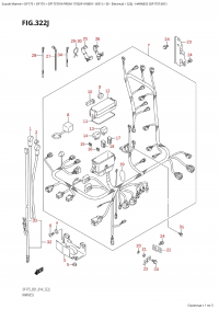 322J - Harness (Df175T:e01) (322J -   (Df175T: e01))