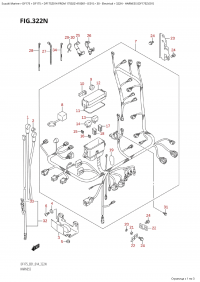 322N - Harness (Df175Z:e01) (322N -   (Df175Z: e01))