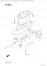 405A - Drive Shaft Housing (405A -   )