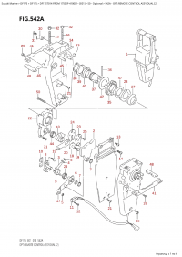 542A - Opt:remote  Control Assy  Dual  (2) (542A - :     Dual (2))