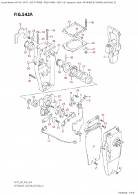 542A - Opt:remote Control Assy Dual (2) (542A - :     Dual (2))