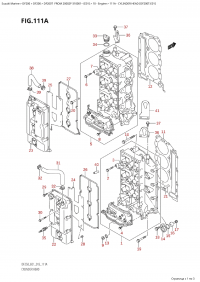 111A - Cylinder Head (Df200T:e01) (111A -    (Df200T: e01))