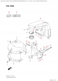 135A - Silencer / Ring Gear Cover (135A -  /   )