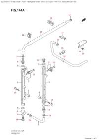 144A - Fuel Injector (Df200T:e01) (144A -   (Df200T: e01))