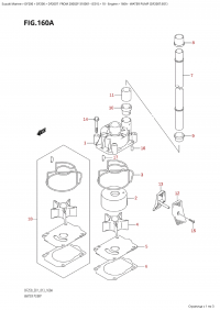 160A - Water Pump (Df200T:e01) (160A -   (Df200T: e01))