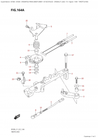 164A - Throttle  Rod (164A -  )