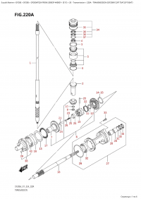 220A  -  Transmission (Df200At,Df175At,Df150At) (220A -  (Df200At, Df175At, Df150At))