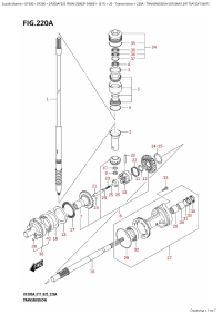 220A - Transmission (Df200At,Df175At,Df150At) (220A -  (Df200At, Df175At, Df150At))