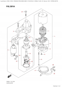 301A  -  Starting  Motor (301A -  )