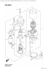 301A - Starting Motor (301A -  )