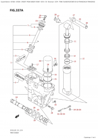 337A  -  Trim  Cylinder  (Df200T:e01:(X-Transom,Xx-Transom)) (337A -   (Df200T: e01: (X-Transom, Xx-Transom) ))