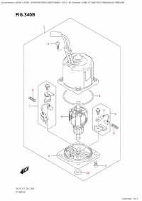 340B - Ptt  Motor  (X-Transom,Xx-Transom) (340B -   (X-Transom, Xx-Transom))