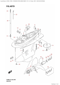 407D - Gear Case (Df200Az) (407D -    (Df200Az))