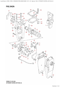 542A - Opt:remote  Control  Assy  Dual  (2) (542A - :     Dual (2))