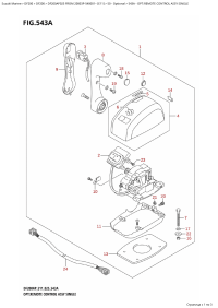 543A - Opt:remote  Control  Assy  Single (543A -    , )