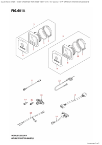 601A - Opt:multi  Function  Gauge  (1)  (E40) (601A - : multi Function Gauge (1) (E40))