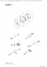 601C - Opt:multi  Function  Gauge  (1)  (E03,E11) (601C - : multi Function Gauge (1) (E03, E11))