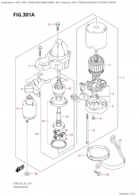 301A - Starting Motor (W / Electric Starter) (301A -   (W / ))