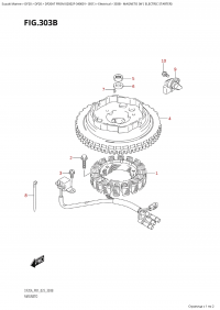 303B - Magneto (W / Electric Starter) (303B -  (W / ))