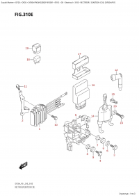 310E - Rectifier / Ignition Coil (Df20A:p01) (310E -  /   (Df20A: p01))