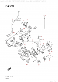 322C - Harness (Df9.9Bt,Df15At,Df20At) (322C -   (Df9.9Bt, Df15At, Df20At))