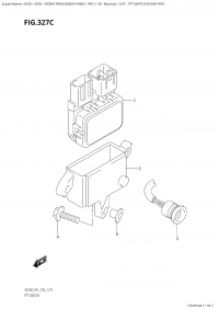 327C - Ptt Switch (Df20At:p01) (327C -   (Df20At: p01))