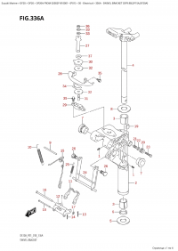 336A - Swivel Bracket (Df9.9B,Df15A,Df20A) (336A -   (Df9.9B, Df15A, Df20A))