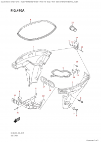 410A - Side Cover (Df9.9B,Df15A,Df20A) (410A -   (Df9.9B, Df15A, Df20A))