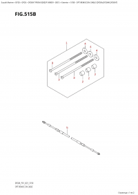 515B - Opt:remocon Cable (Df20A,Df20Ar,Df20At) (515B - :    (Df20A, Df20Ar, Df20At))