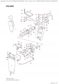 545C - Opt:remote Control Assy Single (2)  (Df20Ar,Df20At) (545C -    ,  (2) (Df20Ar, Df20At))