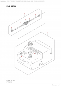 583B - Opt:fuel Tank (583B - :  )