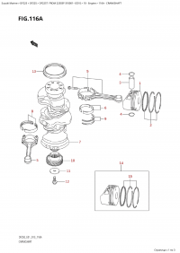 116A - Crankshaft (116A - )